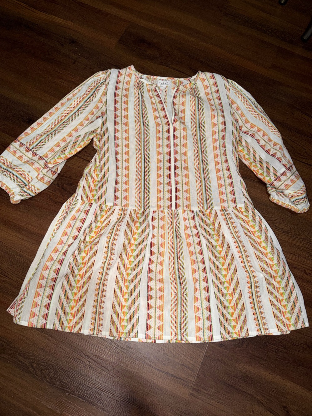New VELVET GRAHAM & SPENCER
Numa Embroidered Mini Dress summer party boho $270 - Picture 10 of 15